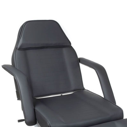 Pilka BS BD-8222 kosmetologinė lova su hidrauliniu mechanizmu – ideali veido ir kūno procedūroms salone