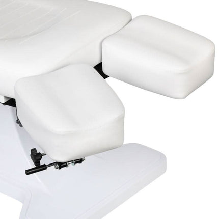 BeautyKit kėdė 112 pedikiūro specialistams – balta baldų sprendimas higieniškam ir stabiliam darbui