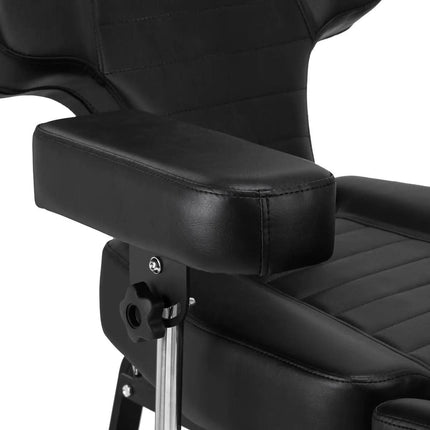 Hidraulinė PRO INK 601A kėdė – aukštos kokybės dirbtinės odos apmušalas tatuiruočių salonui