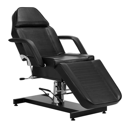 SILLON hidraulinis kosmetologinis gultas v2 210 juodas – profesionalus baldas grožio salonui