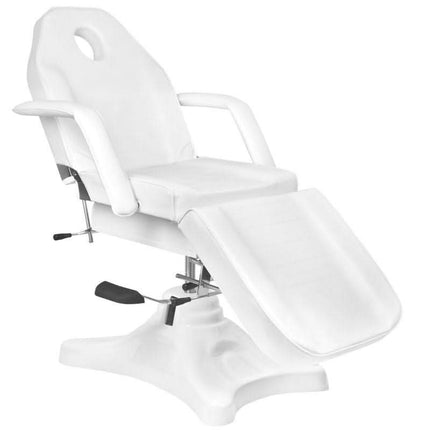 BeautyKit gultas A 234 kosmetologijos kabinete – hidraulinis mechanizmas specialisto darbo vietai