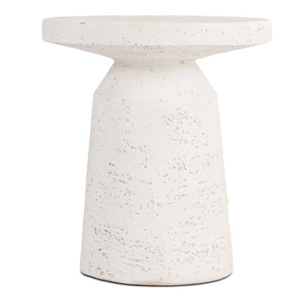 Modernus staliukas DESS 38  cm, spalva kreminė / smėlinė
