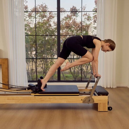 Sulankstomas Pilates reformeris 60R, kaučiukmedžio masyvas