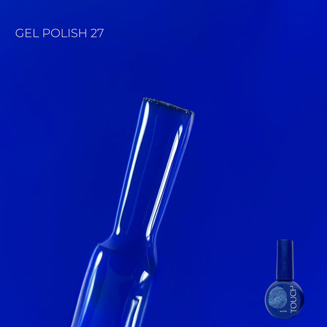 TOUCH Gel Polish gelinis lakas Nr. 27 9ml – profesionalus ilgalaikis manikiūro lakas salonams