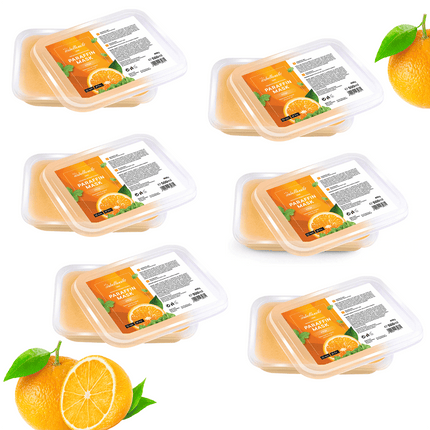 Isabelle apelsinų parafinas rankų ir kojų minkštinimui salone – profesionalus 500ml indas