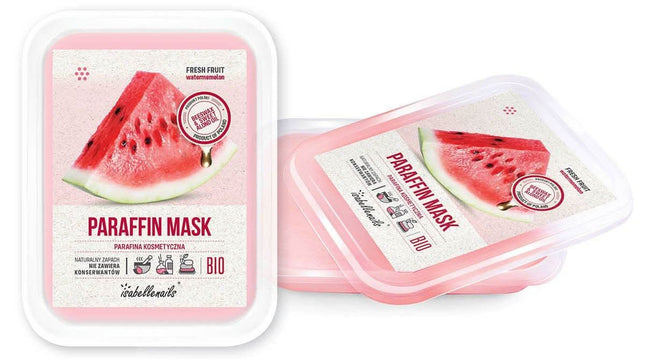 Isabelle parafinas Watermelon 500 ml arbuzų kvapo rankų ir kojų minkštinimui manikiūro salonui