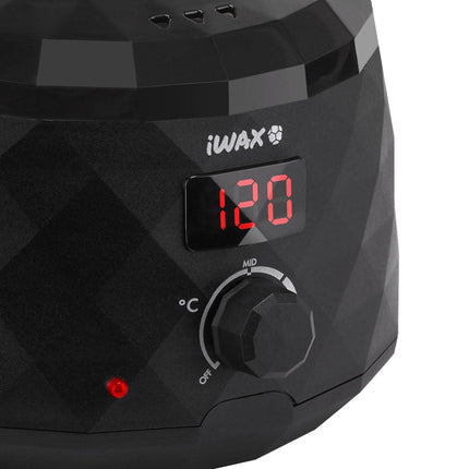 Profesionalus IWAX 100 W vaško šildytuvas su temperatūros valdymu – depiliacijos priemonė