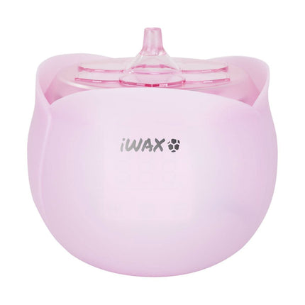 IWAX FLOWER rožinis vaško šildytuvas – greitas įkaitimas salonų depiliacijos procedūroms