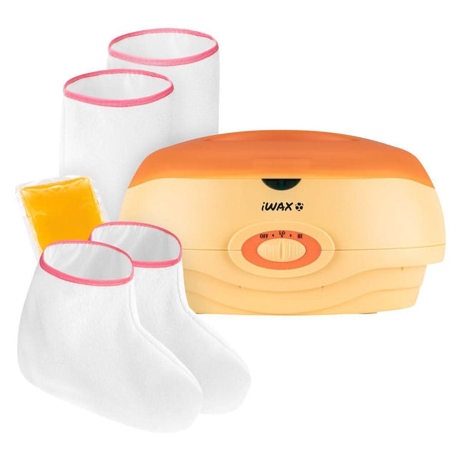 IWAX parafino vonelės rinkinys XL 300W manikiūrui ir pedikiūrui – profesionalus parafino procedūrų sprendimas