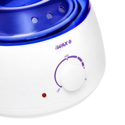 IWAX iWAX 100 universalus šildytuvas – efektyvus kietojo ir minkštojo vaško paruošimas depiliacijai
