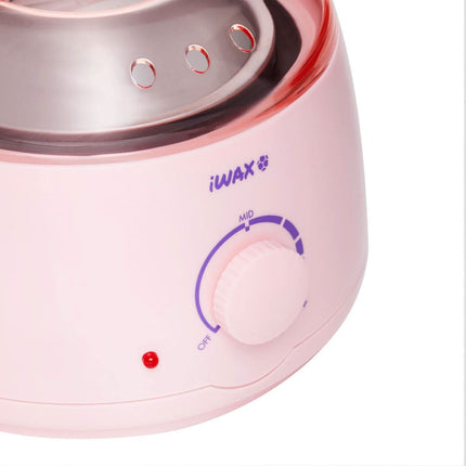IWAX 400 ml vaško kaitintuvas – patikima depiliacijos priemonė su stabilia darbine temperatūra