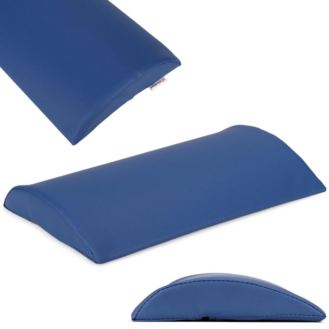 Habys COMFY BASE K512 juosmeninės dalies minkšta atrama 40x25x5 cm tamsiai mėlyna – ergonomiška pagalvėlė masažo procedūroms