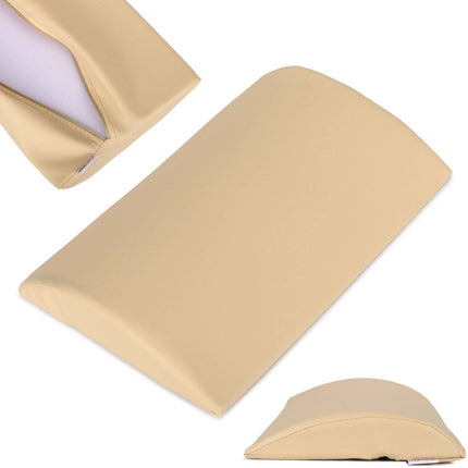 Habys COMFY BASE K533 juosmeninė atrama 40x25x5 cm smėlio spalvos – minkšta ergonomiška pagalvėlė masažo stalui