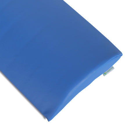 Minkšta juosmeninė atrama masažo procedūroms – Habys Vinyl Flex mėlyna 40x25 cm profesionali pagalvė
