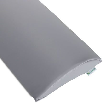 Šviesiai pilka Vinyl Flex K029 juosmeninė pagalvėlė 40x25 cm – patogi atrama klientų komfortui masažo metu