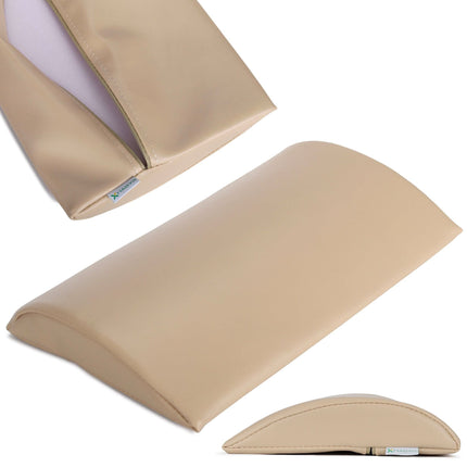 Habys Vinyl Flex K033 juosmeninės dalies minkšta atrama 40x25x5 cm smėlio spalva masažo procedūroms