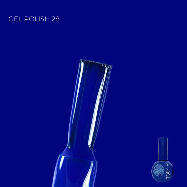 TOUCH Gel Polish gelinis lakas Nr. 28 9ml – ilgalaikis UV/LED manikiūro lakas profesionaliam salonui