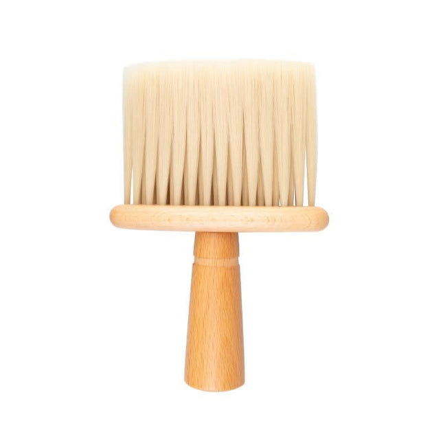 BeautyKit medinis kaklo valymo šepetys kirpyklai WOOD – plaukų šalinimas nuo kaklo po kirpimo