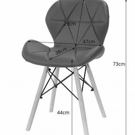 Hurtmeblowy LAGO juodos eko odos kėdė – ergonomiška ir stilinga baldų kolekcija profesionalams