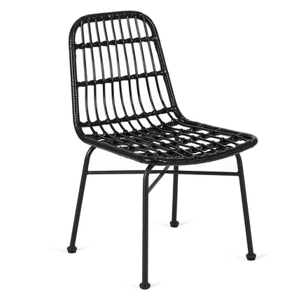Mebel Elite WALDI juoda kėdė grožio salonui – ergonomiška, profesionali sėdimoji vieta klientams