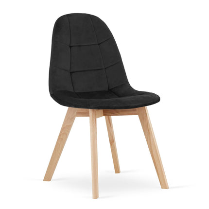 BORA kėdžių komplektas iš šono – ergonomiška forma ir elegantiškas dizainas grožio specialistams