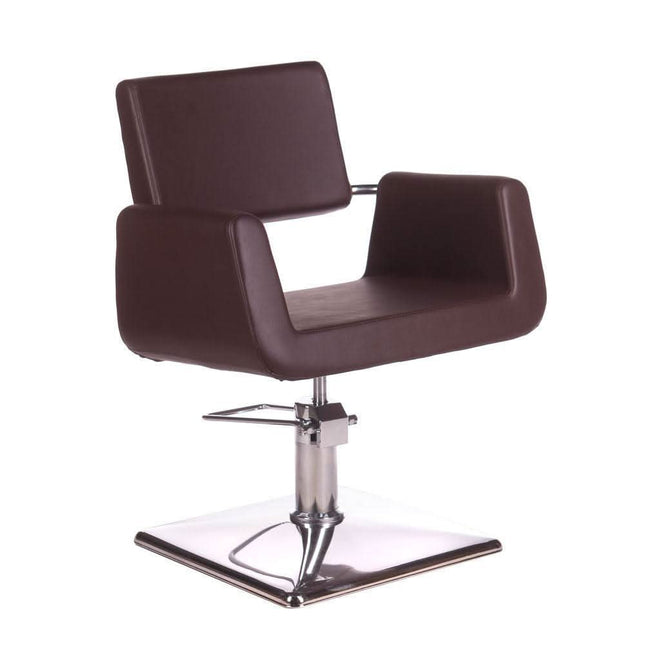 Kirpyklos kėdė VITO BH-6971 ruda – profesionali kėdė kirpykloms ir grožio salonams BS