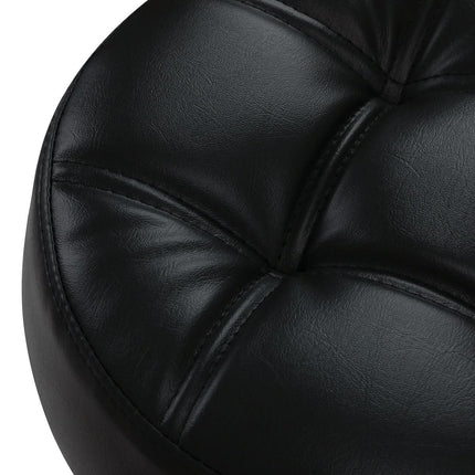 Kirpyklos meistro kėdutė GABBIANO D054, juoda su juodu pagrindu - detalės
