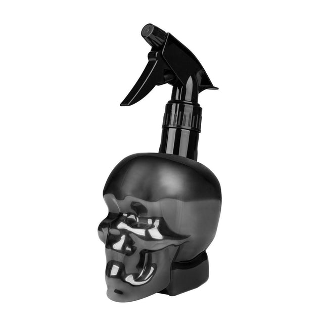 BeautyKit SKULL kirpyklos vandens purkštukas 500 ml – patvarus plastiko korpusas kirpėjams kasdieniam darbui