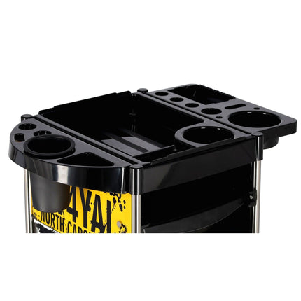 Kirpyklos vežimėlis X11-B PLATE, spalvotas - Beauty Kit