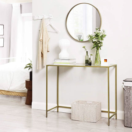 Siauras konsolinis staliukas LGT26G kirpyklai – ergonomiška 100 cm darbo zona stilistui