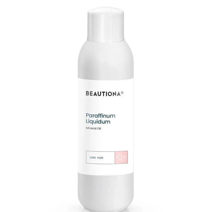 Beautiona kosmetinis parafino aliejus 1 l – grynas, netoksiškas, 100% skystas parafinas profesionaliems salonams