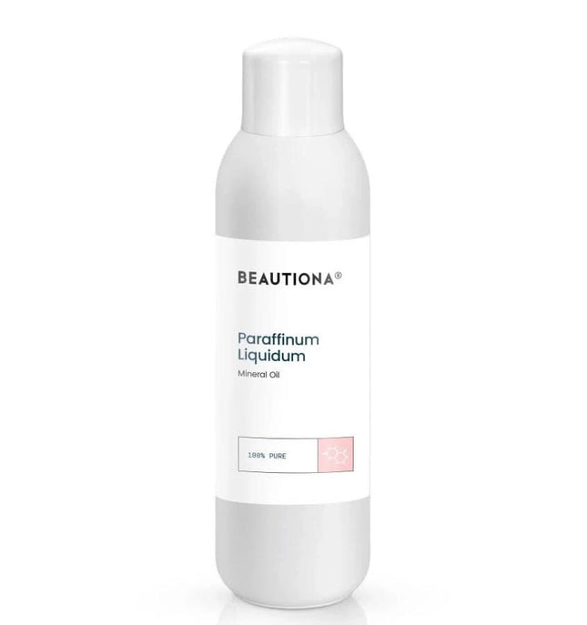 Beautiona kosmetinis parafino aliejus 1 l – grynas, netoksiškas, 100% skystas parafinas profesionaliems salonams