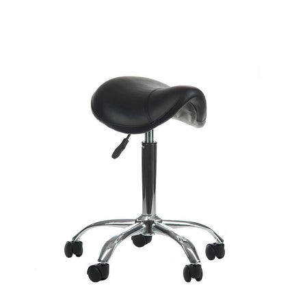 BS kosmetologinė kėdutė BD-9909 juoda – ergonomiška procedūrų kėdė profesionaliems grožio salonams