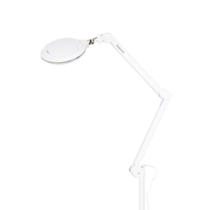 Kosmetologinė LED lempa-lupa ELEGANTE 6031 3D su stovu, balta - kitas vaizdas