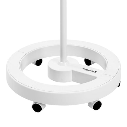 Kosmetologinė LED lempa-lupa ELEGANTE 6031 3D su stovu, balta - detalės