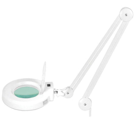 BeautyKit LED lupa-lempa tvirtinama prie stalo – tiksli darbo zona manikiūrininkėms ir kosmetologams