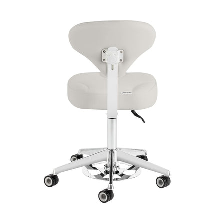 Kosmetologinė meistro kėdė AZZURRO 156-F BUMP-UP, pilka - kitas vaizdas