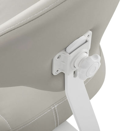 Kosmetologinė meistro kėdė AZZURRO 156-F BUMP-UP, pilka - nuotrauka 7