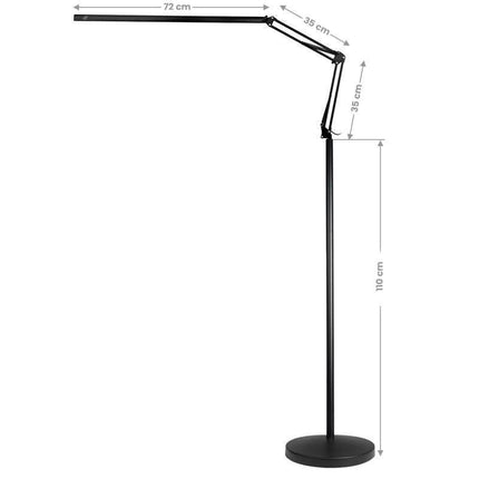 Lanksti LED darbo lempa kosmetologijos kabinetui – tolygus apšvietimas 71 cm šviesos galva profesionalioms procedūroms