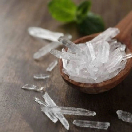 BeautyKit kristalinis mentolis – kvėpavimo takus valantis pirties aksesuaras SPA procedūroms
