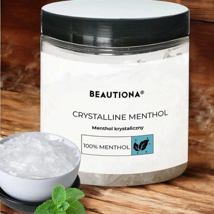 BeautyKit mentolis pirčiai kristalų pavidalu – intensyvus kvapas ir gaivumas
