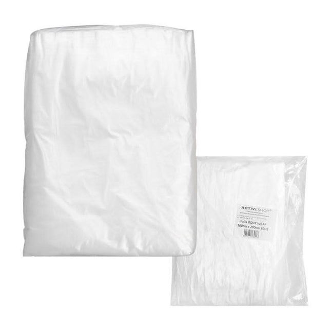 BeautyKit kūno įvyniojimo plėvelė 160x200 cm 20 vnt. – vienkartinė termo terapijos plėvelė salonams ir SPA