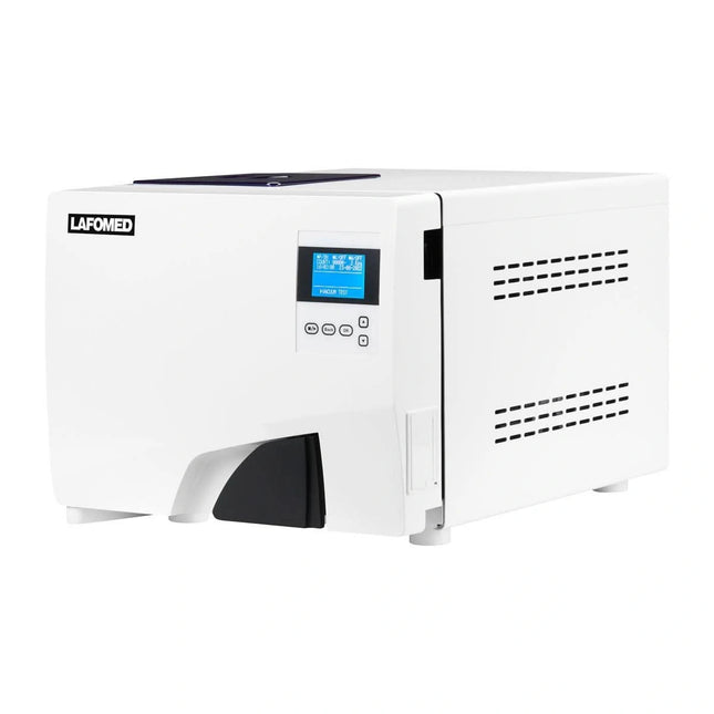 LAFOMED Premium Line LFSS12AA LCD 12L B klasės medicininis autoklavas su spausdintuvu profesionaliai sterilizacijai
