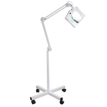 BS BN-208L LED lempa-lupa ant ratukų pagrindo 8 dioptrijos 13W profesionali kosmetologams