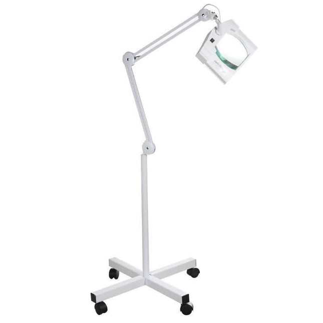 BS BN-208L LED lempa-lupa ant ratukų pagrindo 8 dioptrijos 13W profesionali kosmetologams