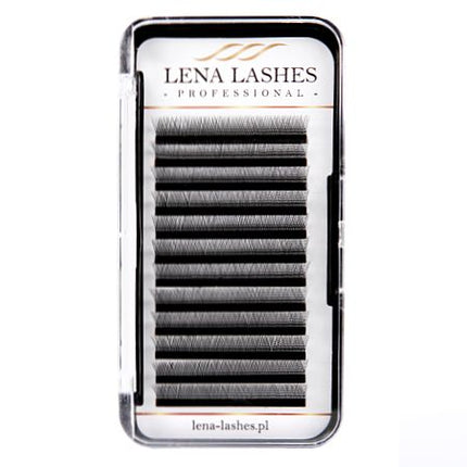 Lena Lashes Professional YY C 0.05 Mix juodos blakstienos apimties metodui – profesionalios priemonės