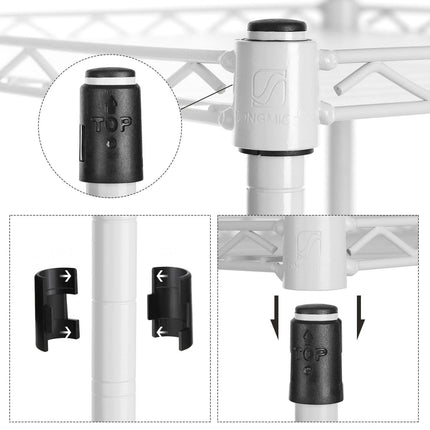 Hurtmeblowy LGR023W01 baldas kosmetologams – ergonomiška organizacija darbo aplinkoje