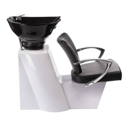 LIVIO BH-8012 plautuvės patogus atlošas ir ergonomiškas dizainas – idealu intensyviam kirpyklos naudojimui