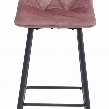 NADO serijos aksominės kėdės juodomis metalinėmis kojomis – stilingas sprendimas kosmetologijos kabinetui