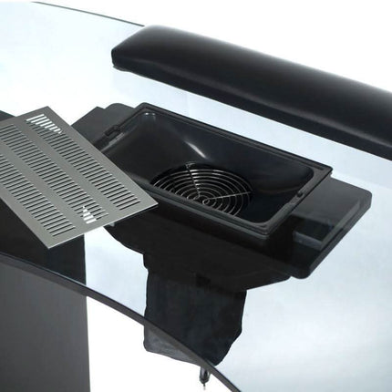BS BD-3453+P manikiūro stalas su įmontuotu ventiliatoriumi – ergonomiškas sprendimas profesionaliai nagų priežiūrai